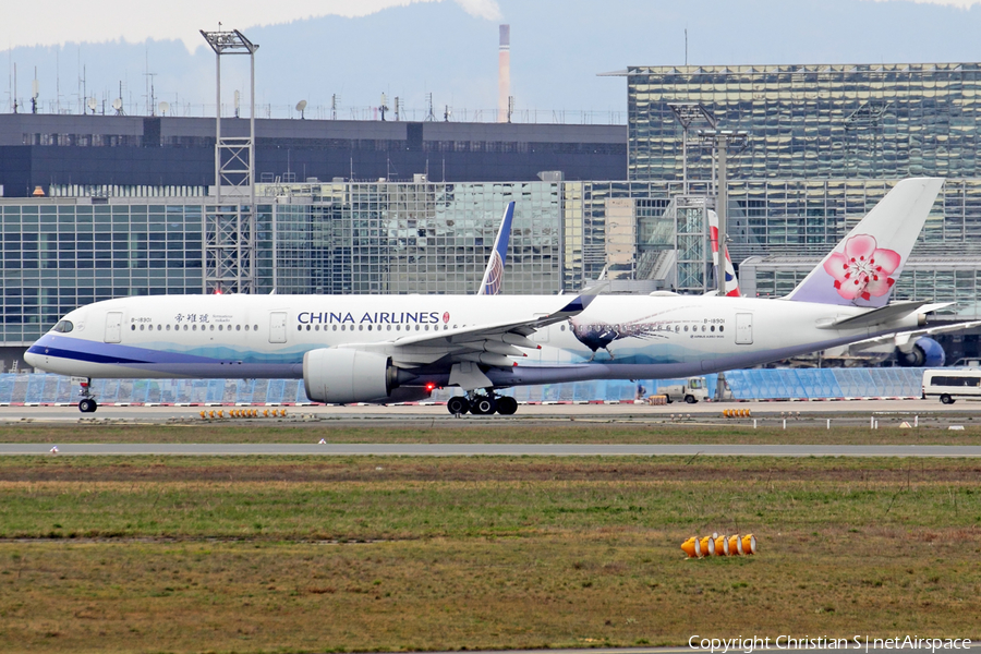 China Airlines Airbus A350-941 (B-18901) | Photo 441005