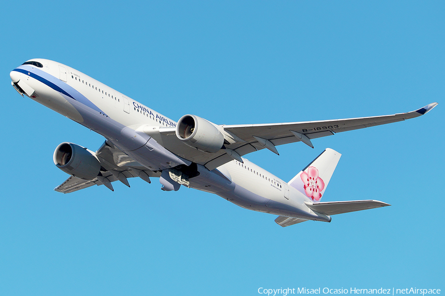 China Airlines Airbus A350-941 (B-18903) | Photo 184973