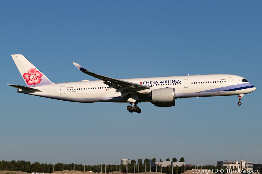 China Airlines Airbus A350-941 (B-18906) | Photo 166695
