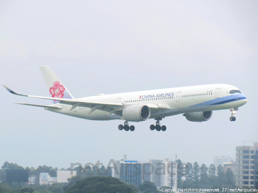 China Airlines Airbus A350-941 (B-18907) | Photo 621996