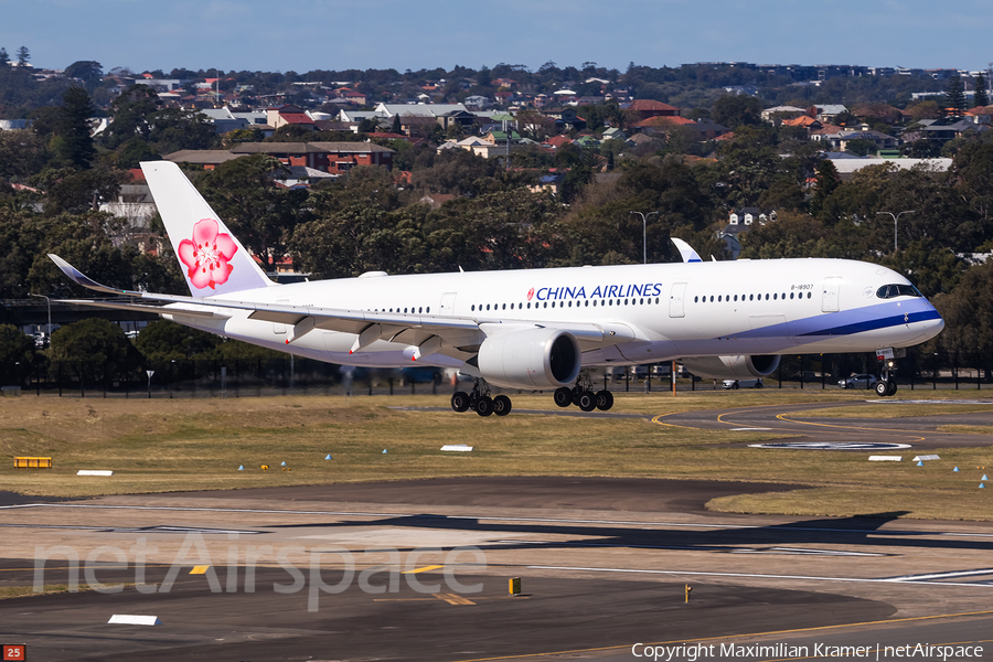 China Airlines Airbus A350-941 (B-18907) | Photo 391503