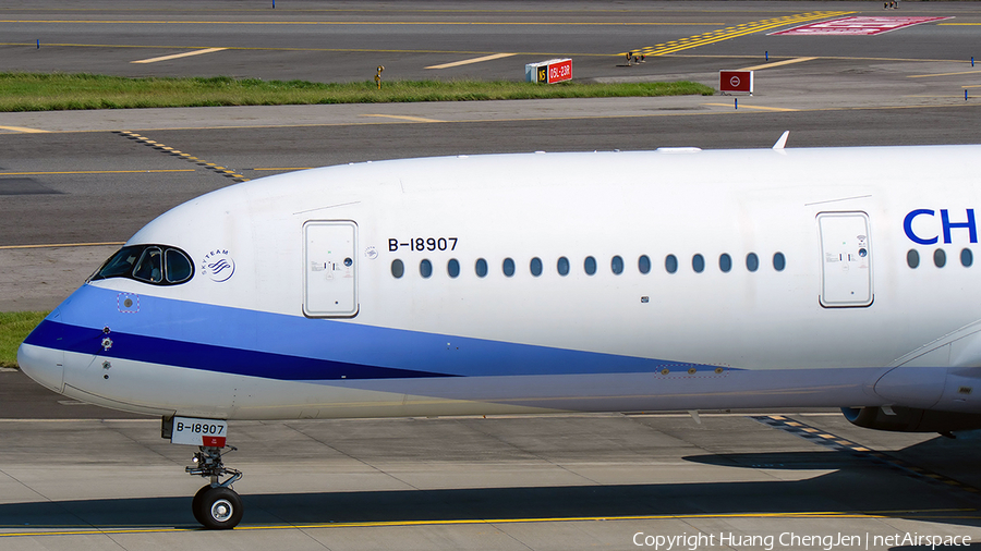 China Airlines Airbus A350-941 (B-18907) | Photo 679749
