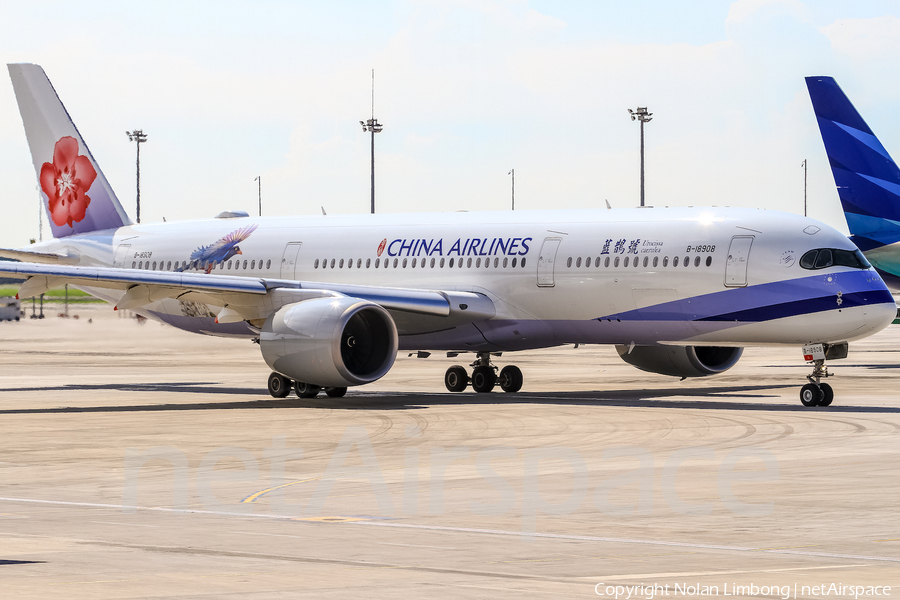 China Airlines Airbus A350-941 (B-18908) | Photo 423737