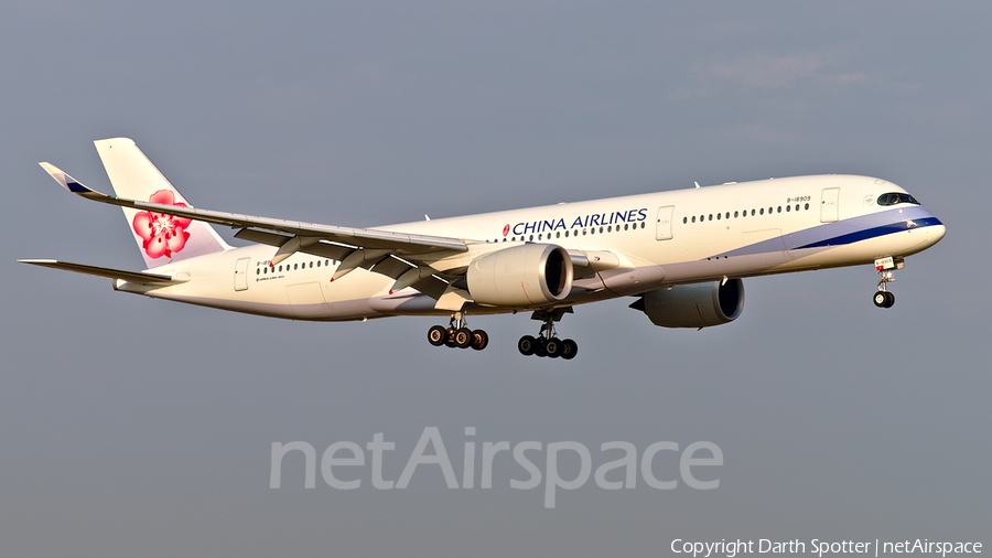 China Airlines Airbus A350-941 (B-18909) | Photo 283068