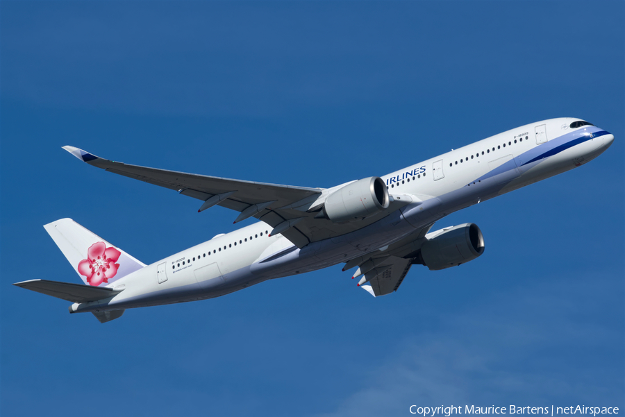 China Airlines Airbus A350-941 (B-18909) | Photo 436383
