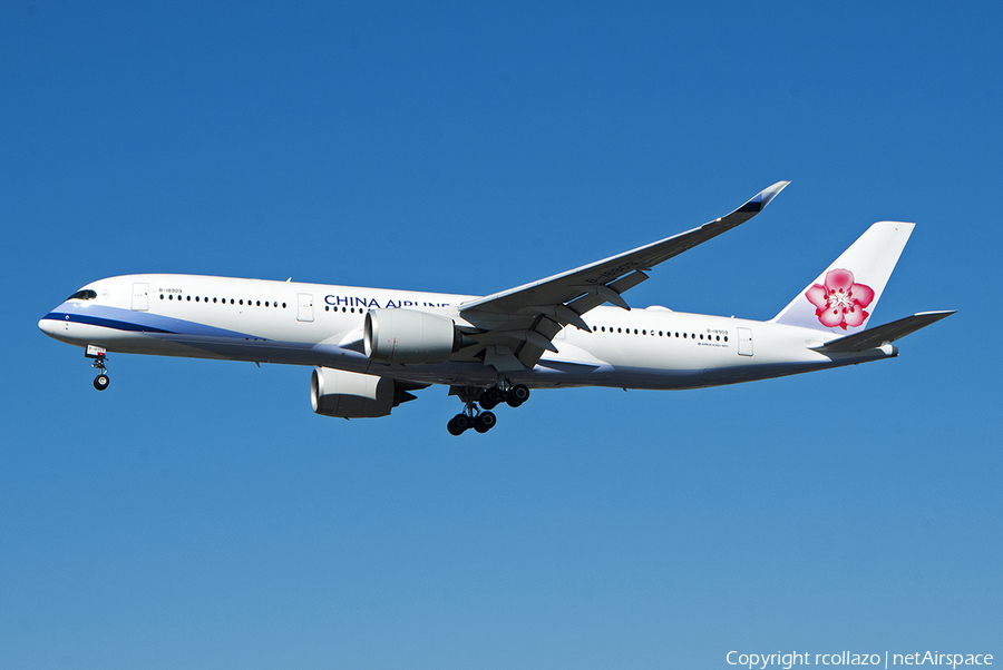 China Airlines Airbus A350-941 (B-18909) | Photo 360319
