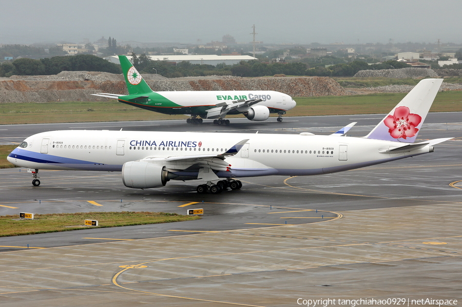 China Airlines Airbus A350-941 (B-18909) | Photo 487699