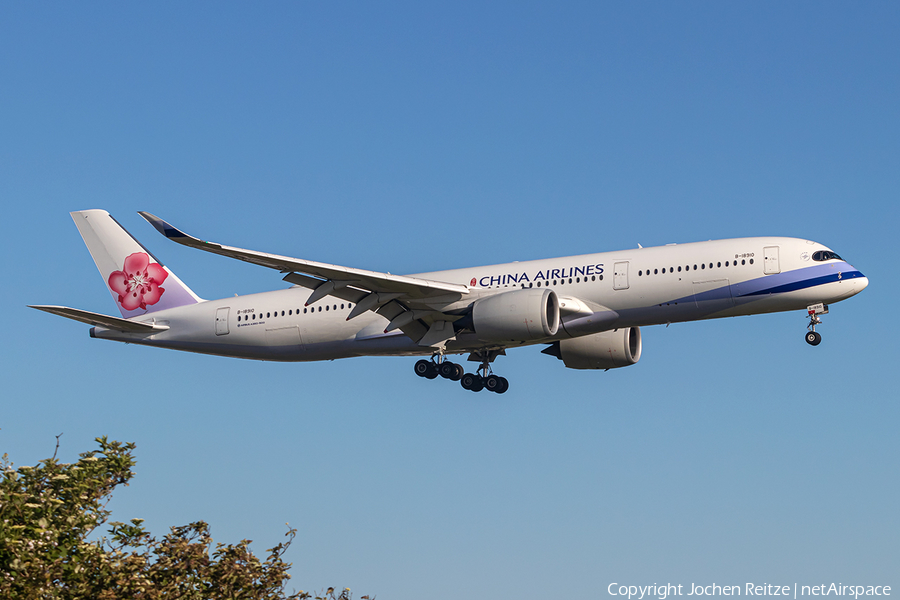 China Airlines Airbus A350-941 (B-18910) | Photo 387469