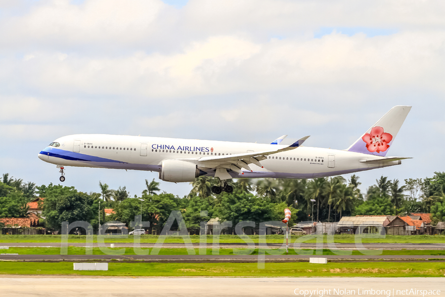 China Airlines Airbus A350-941 (B-18910) | Photo 423740
