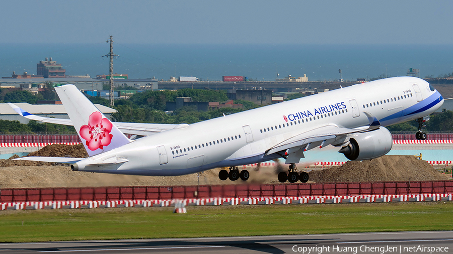 China Airlines Airbus A350-941 (B-18910) | Photo 679750