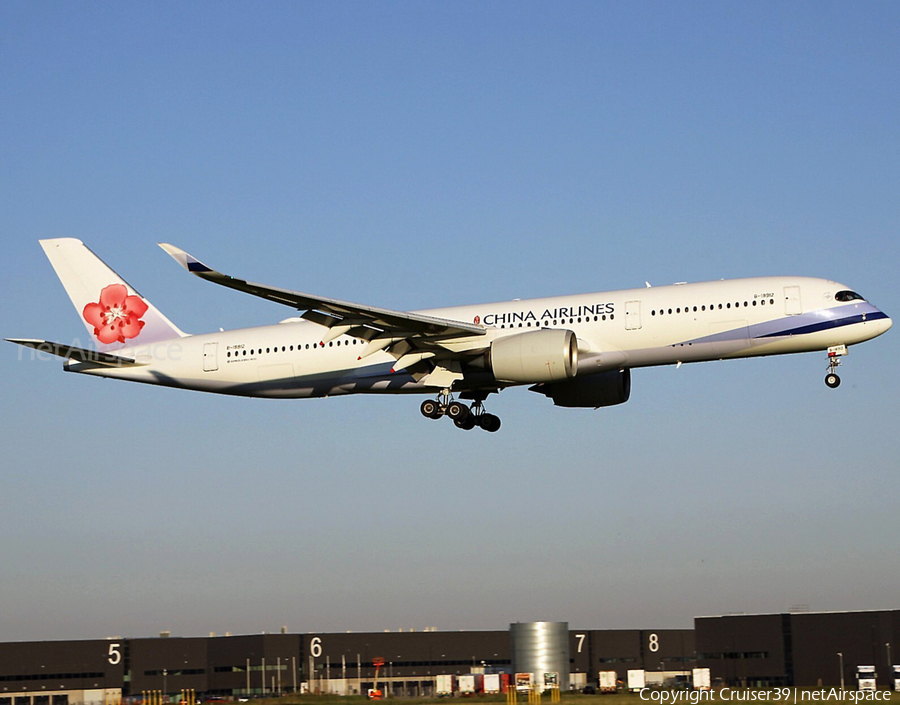 China Airlines Airbus A350-941 (B-18912) | Photo 409053