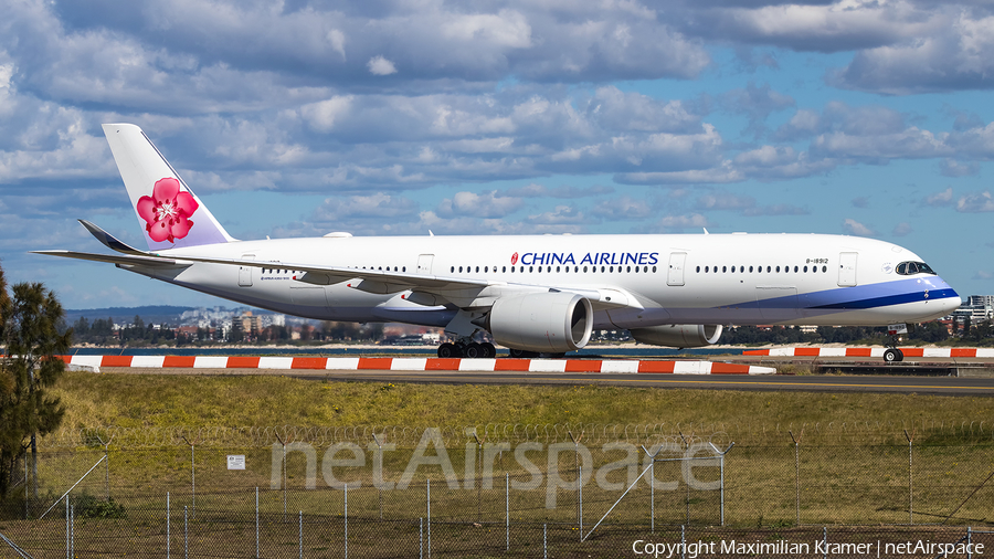 China Airlines Airbus A350-941 (B-18912) | Photo 389833