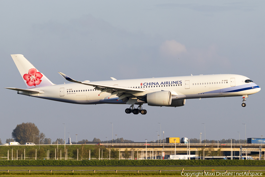 China Airlines Airbus A350-941 (B-18915) | Photo 505007