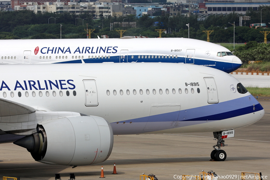 China Airlines Airbus A350-941 (B-18915) | Photo 513635