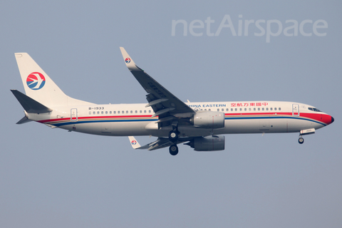 China Eastern Airlines Boeing 737-89P (B-1933) at  Beijing - Capital, China