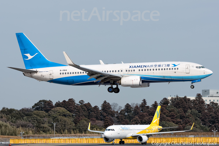 Xiamen Airlines Boeing 737-85C (B-1964) | Photo 307352