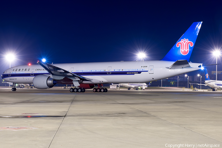 China Southern Airlines Boeing 777-31B(ER) (B-2008) | Photo 289332