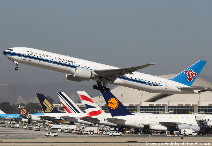 China Southern Airlines Boeing 777-31B(ER) (B-2008) | Photo 382996