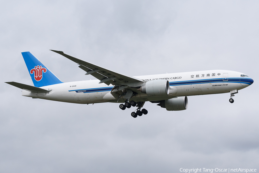 China Southern Cargo Boeing 777-F1B (B-2026) | Photo 478480