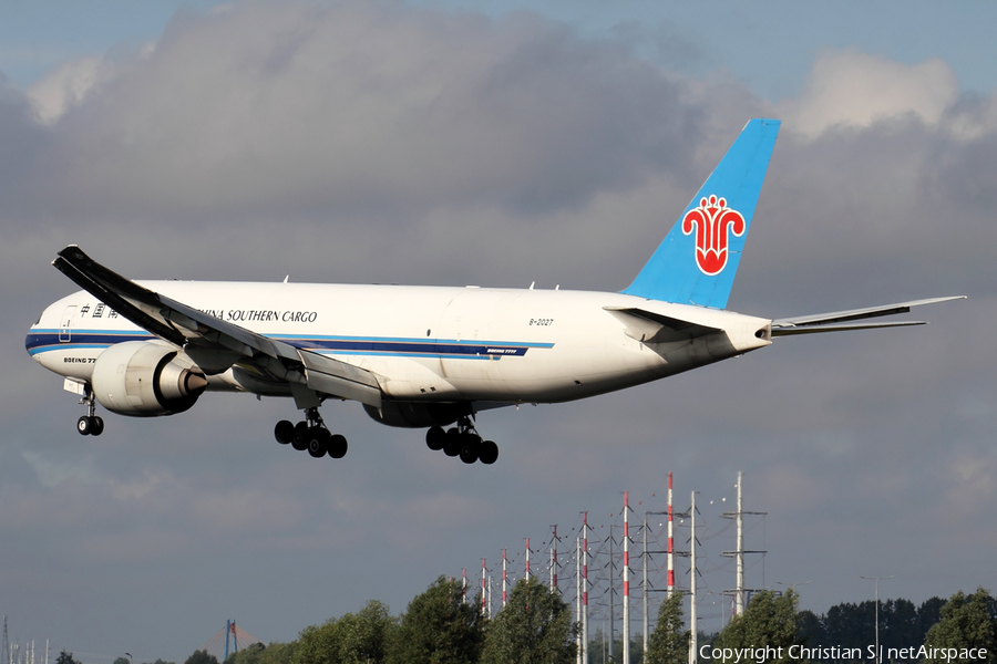 China Southern Cargo Boeing 777-F1B (B-2027) | Photo 391389