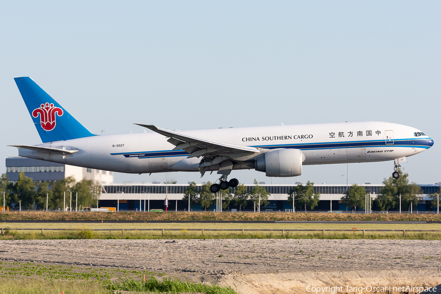 China Southern Cargo Boeing 777-F1B (B-2027) | Photo 544107