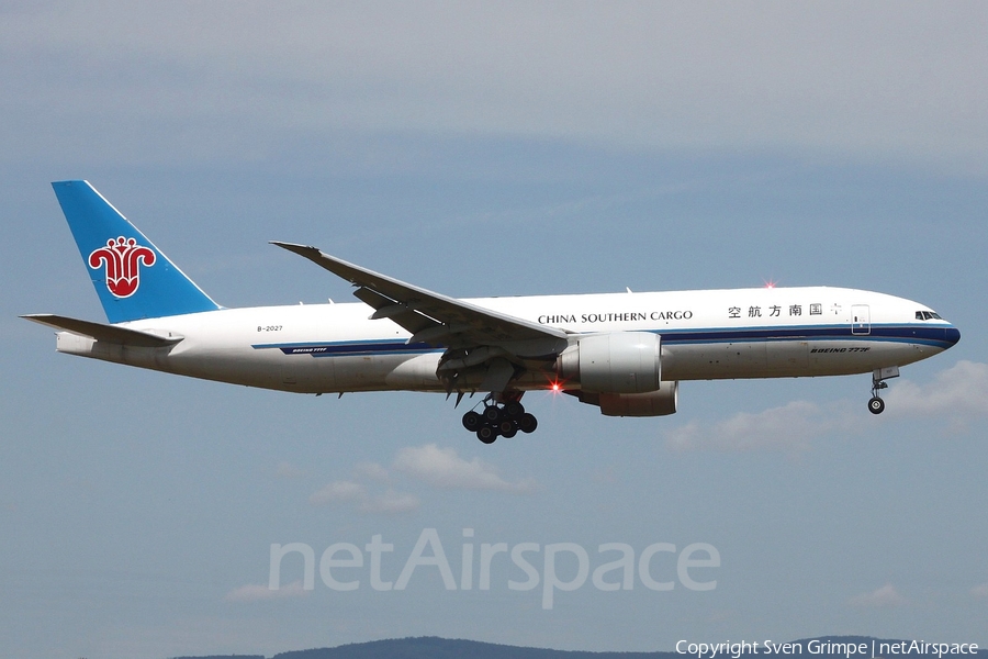 China Southern Cargo Boeing 777-F1B (B-2027) | Photo 327888