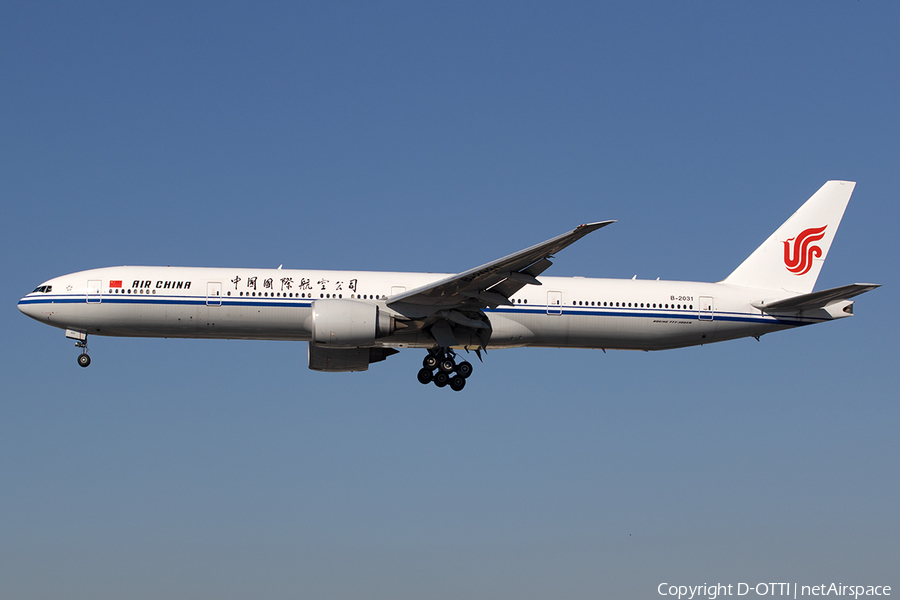 Air China Boeing 777-39L(ER) (B-2031) | Photo 543448