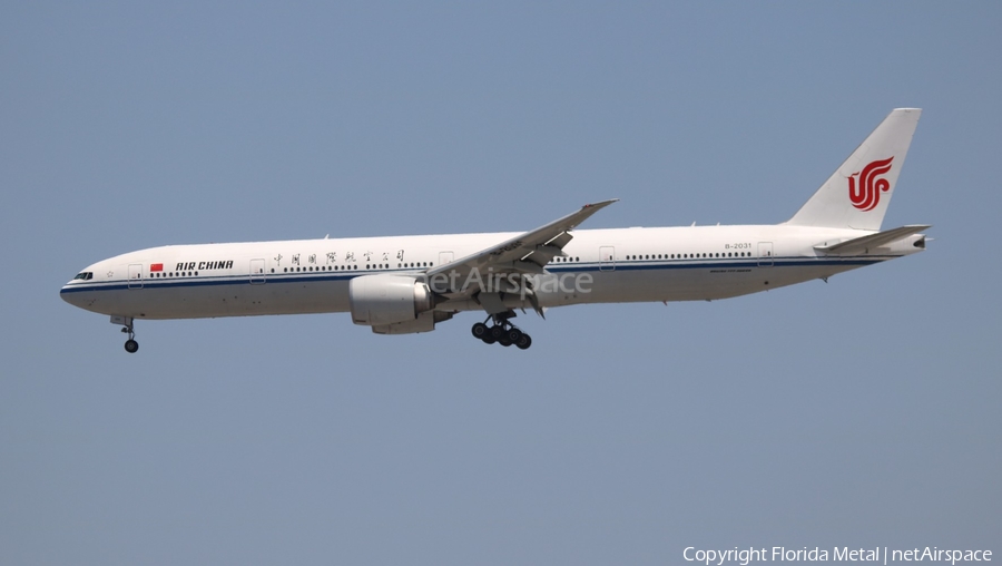 Air China Boeing 777-39L(ER) (B-2031) | Photo 552266