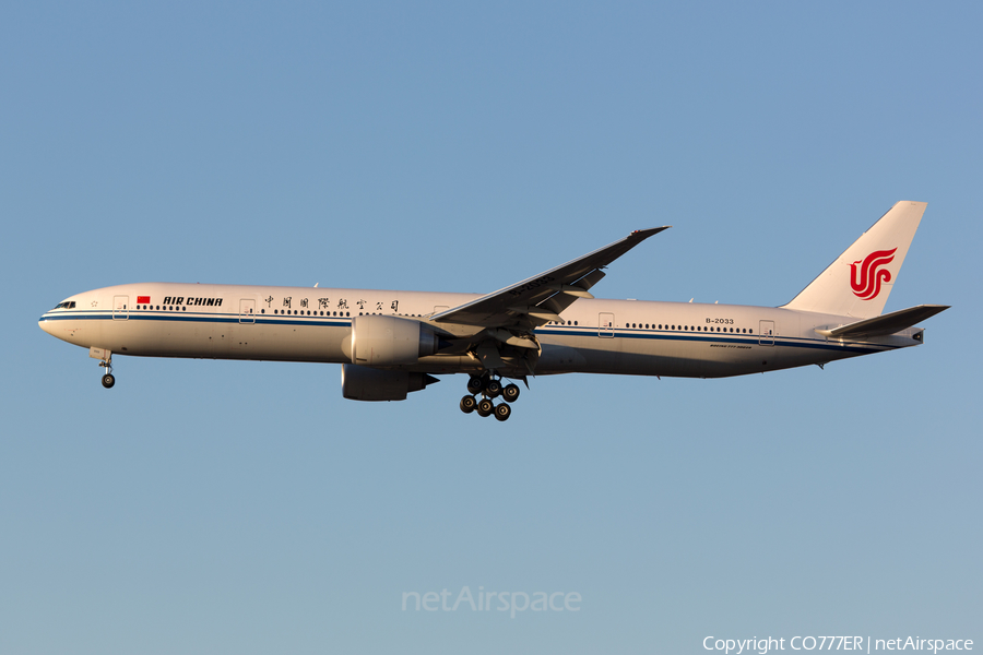 Air China Boeing 777-39L(ER) (B-2033) | Photo 18995