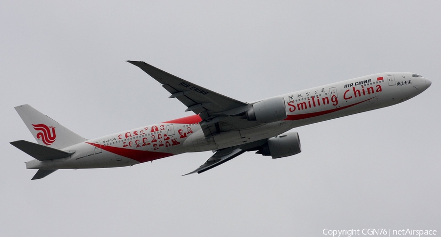 Air China Boeing 777-39L(ER) (B-2035) | Photo 440401