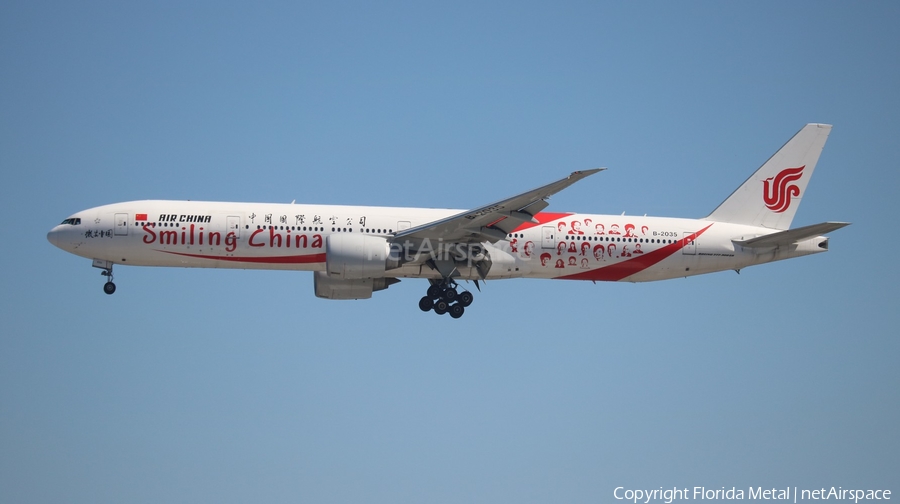 Air China Boeing 777-39L(ER) (B-2035) | Photo 328079