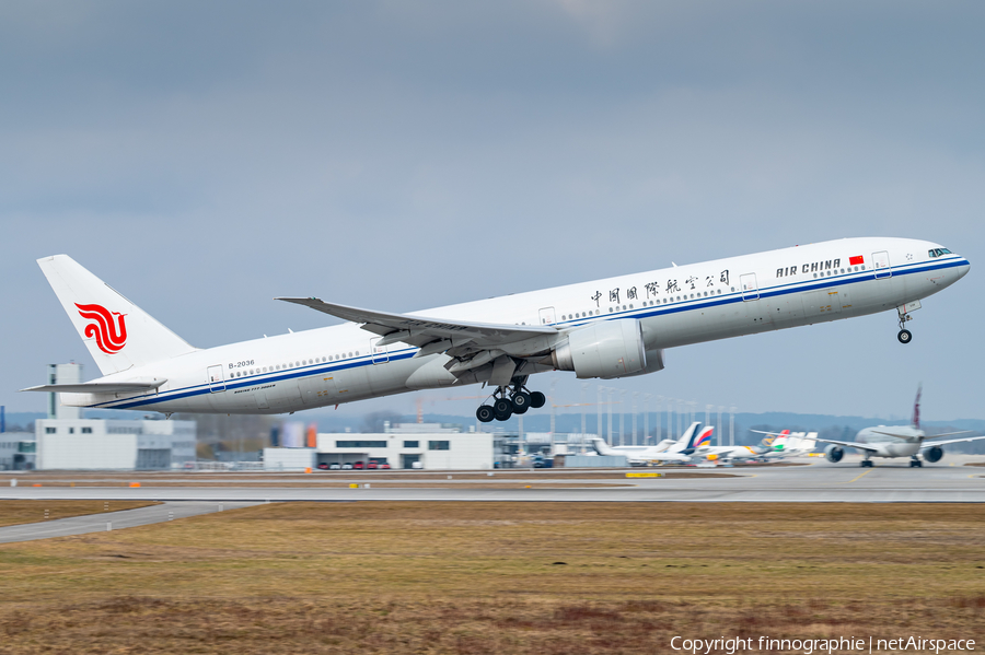 Air China Boeing 777-39L(ER) (B-2036) | Photo 681228