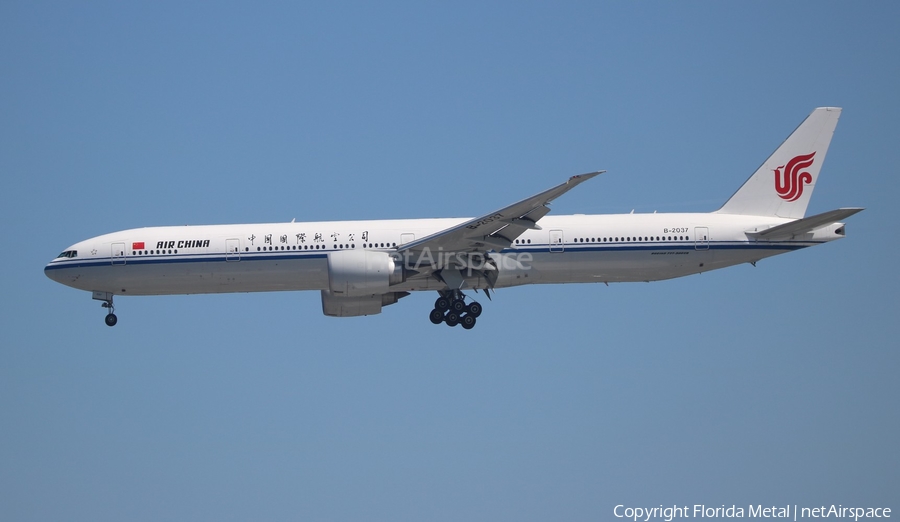 Air China Boeing 777-39L(ER) (B-2037) | Photo 552280
