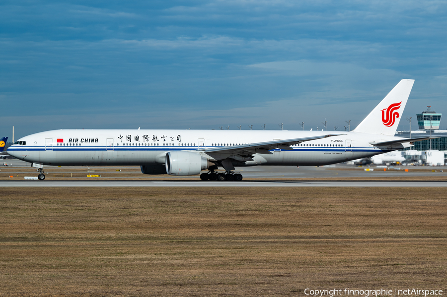 Air China Boeing 777-39L(ER) (B-2038) | Photo 611952