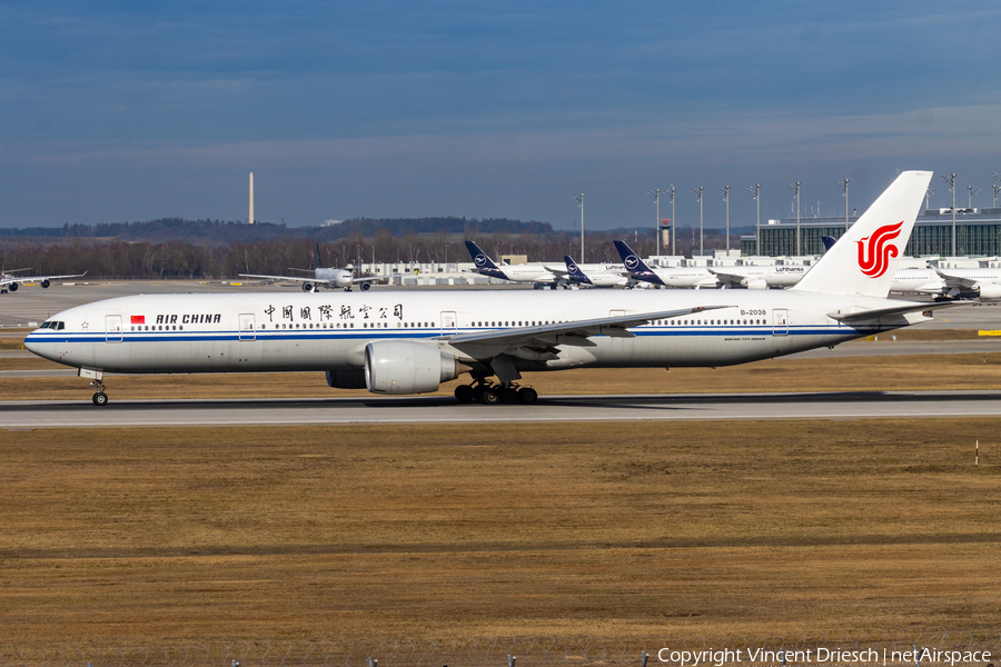 Air China Boeing 777-39L(ER) (B-2038) | Photo 647872