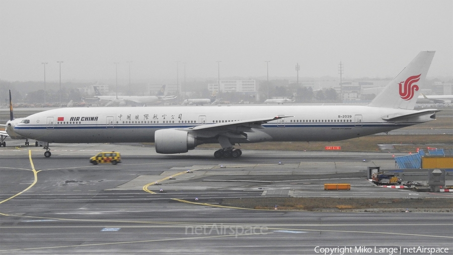 Air China Boeing 777-39L(ER) (B-2039) | Photo 182938