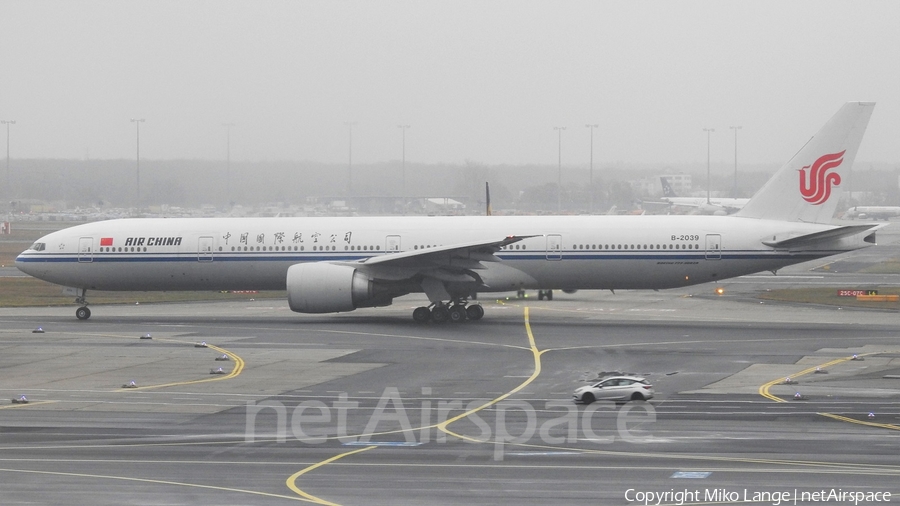 Air China Boeing 777-39L(ER) (B-2039) | Photo 182939