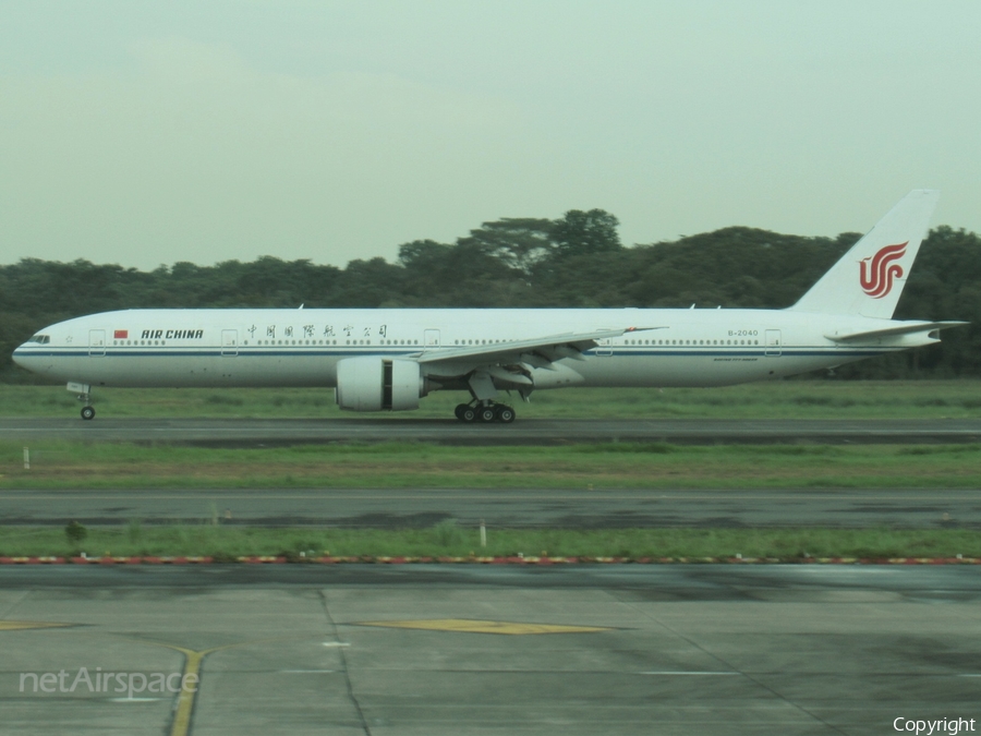 Air China Boeing 777-39L(ER) (B-2040) | Photo 361907