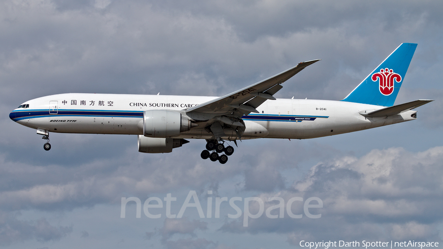 China Southern Cargo Boeing 777-F1B (B-2041) | Photo 257972