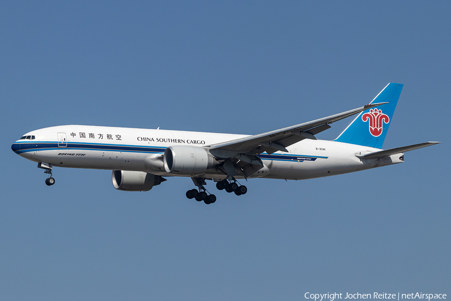 China Southern Cargo Boeing 777-F1B (B-2041) | Photo 381158