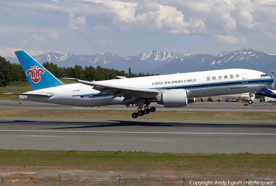 China Southern Cargo Boeing 777-F1B (B-2042) | Photo 513557