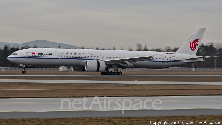 Air China Boeing 777-39L(ER) (B-2043) | Photo 227195