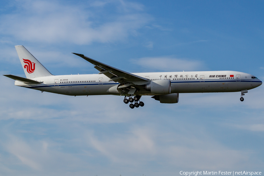 Air China Boeing 777-39L(ER) (B-2043) | Photo 346705