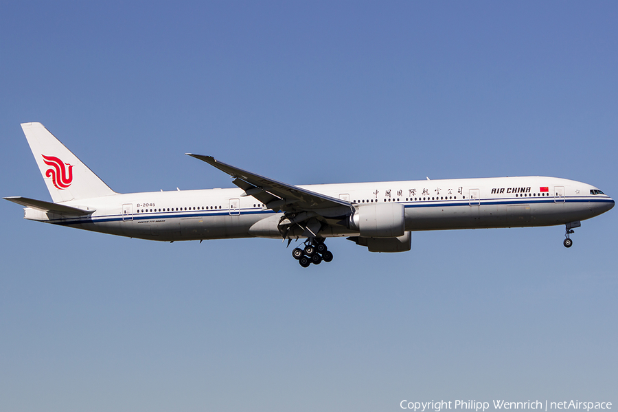 Air China Boeing 777-39L(ER) (B-2045) | Photo 127944