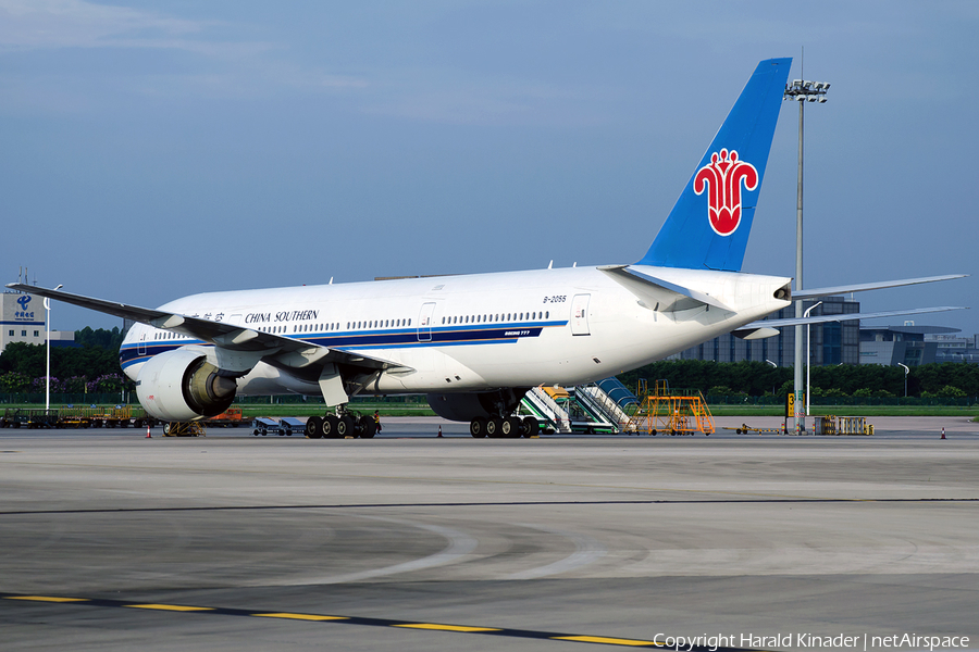 China Southern Airlines Boeing 777-21B(ER) (B-2055) | Photo 307085