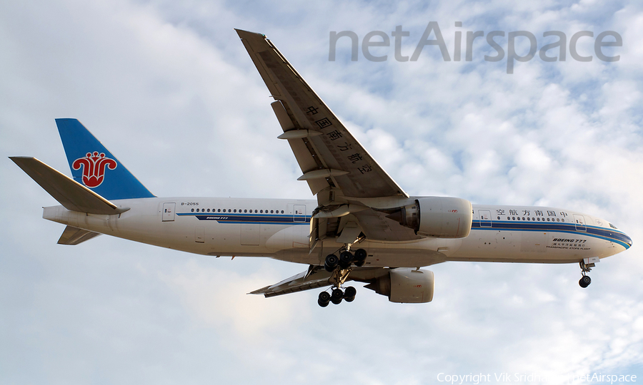 China Southern Airlines Boeing 777-21B(ER) (B-2055) | Photo 152548