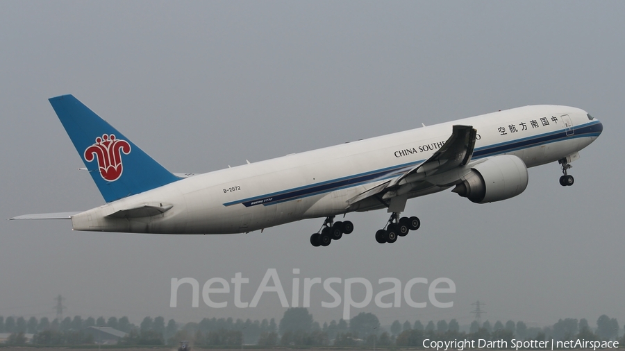 China Southern Cargo Boeing 777-F1B (B-2072) | Photo 216079