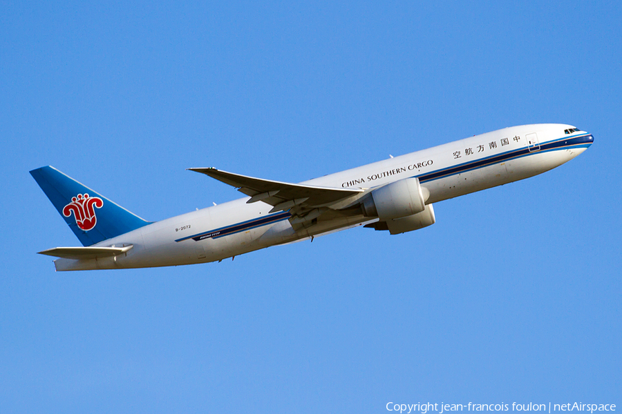 China Southern Cargo Boeing 777-F1B (B-2072) | Photo 127888