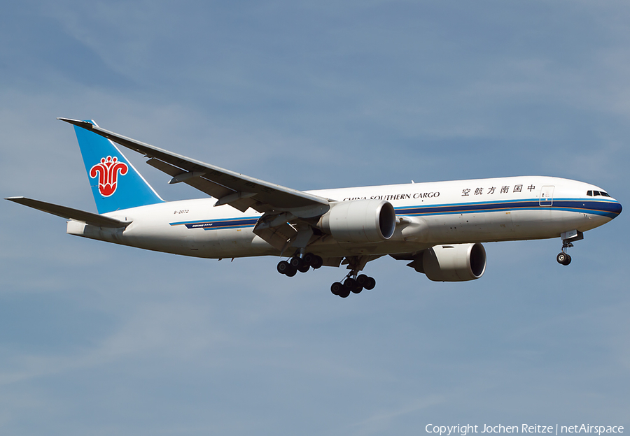 China Southern Cargo Boeing 777-F1B (B-2072) | Photo 14207