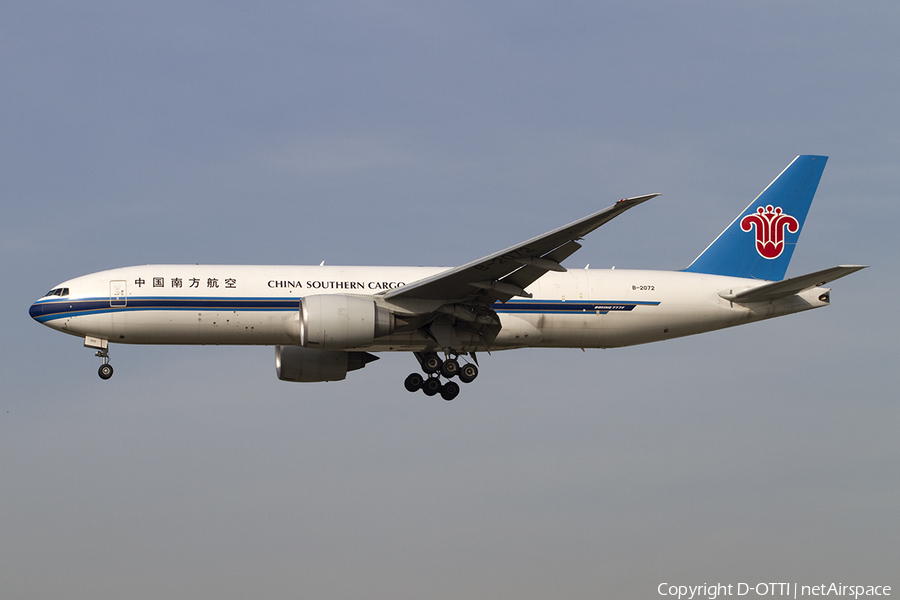 China Southern Cargo Boeing 777-F1B (B-2072) | Photo 395366